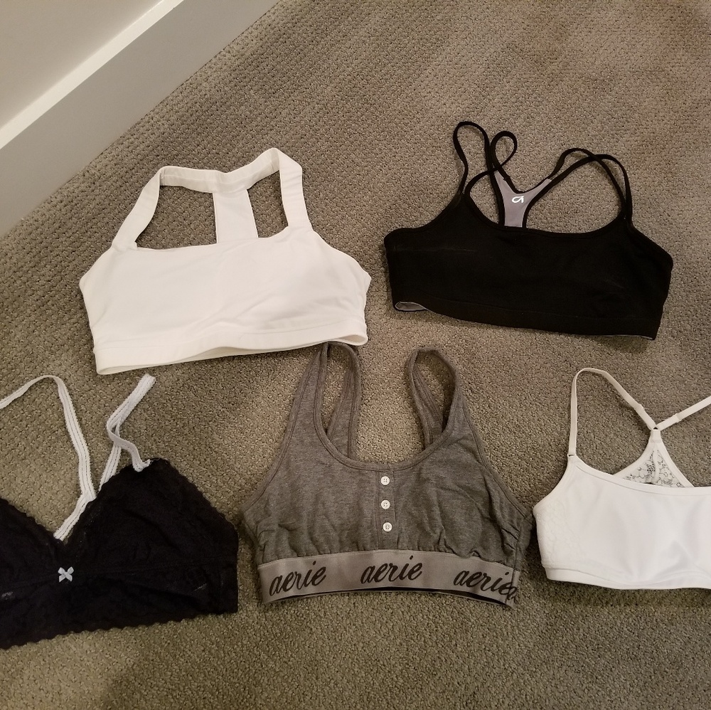 Lot of sports bras